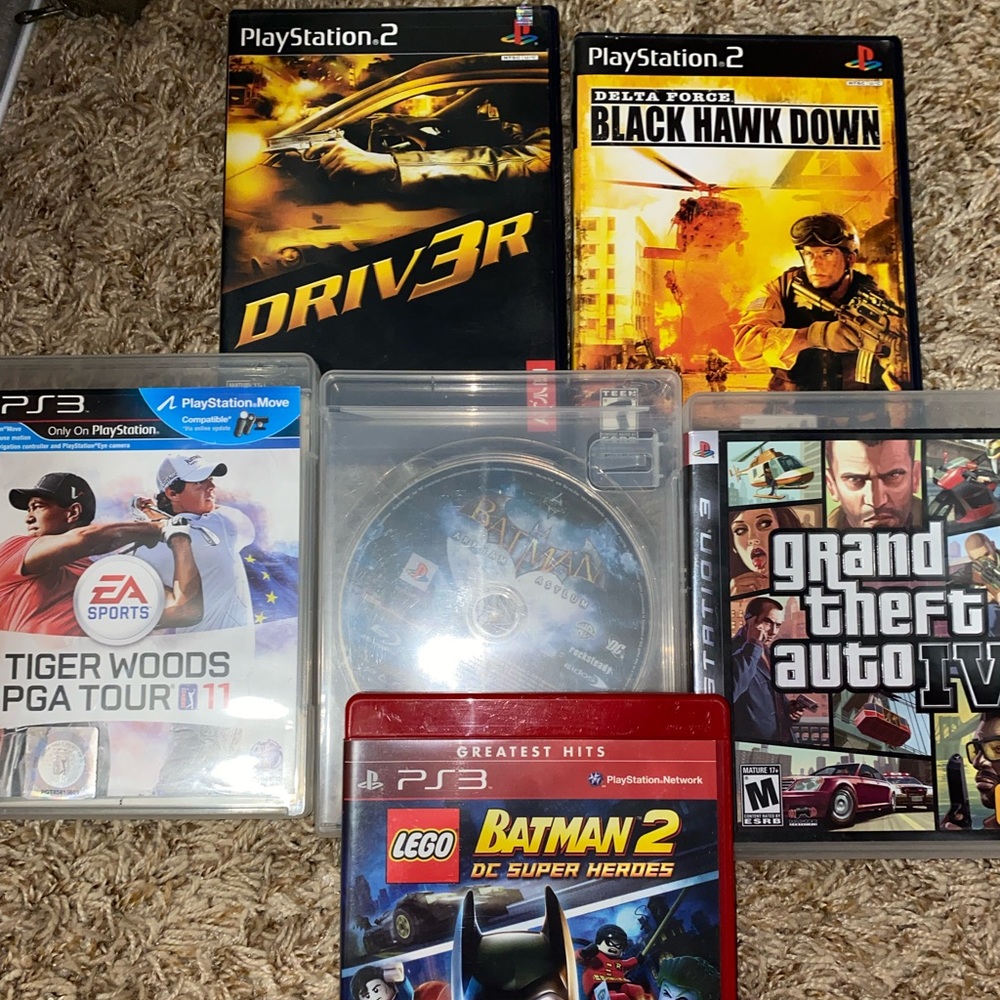 PlayStation 2 and PlayStation 3 game bundle